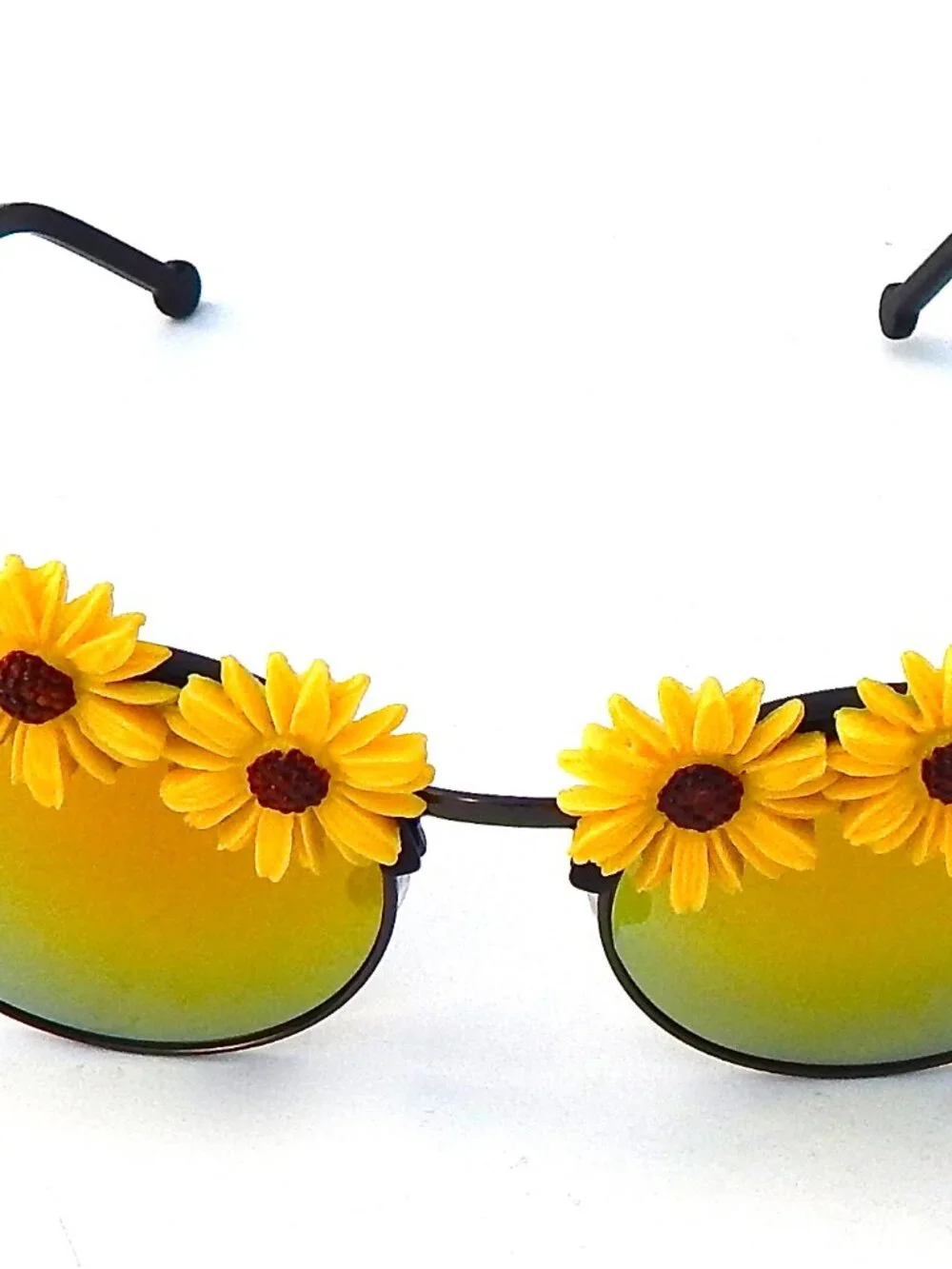 GASOLINE GLAMOUR CANARY DAISY ACID COCO GLASSES 🌼🌼🌼